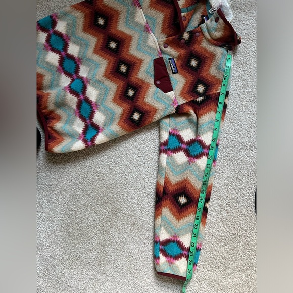 Patagonia Synchilla Aztec Print Fleece Pullover - Picture 8 of 9
